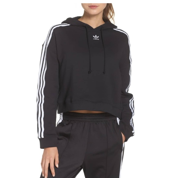 adidas Tops - ADIDAS ORIGINALS Cropped Hoodie